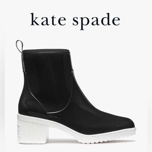 Kate Spade | Puddle Rain Booties - New Without Box